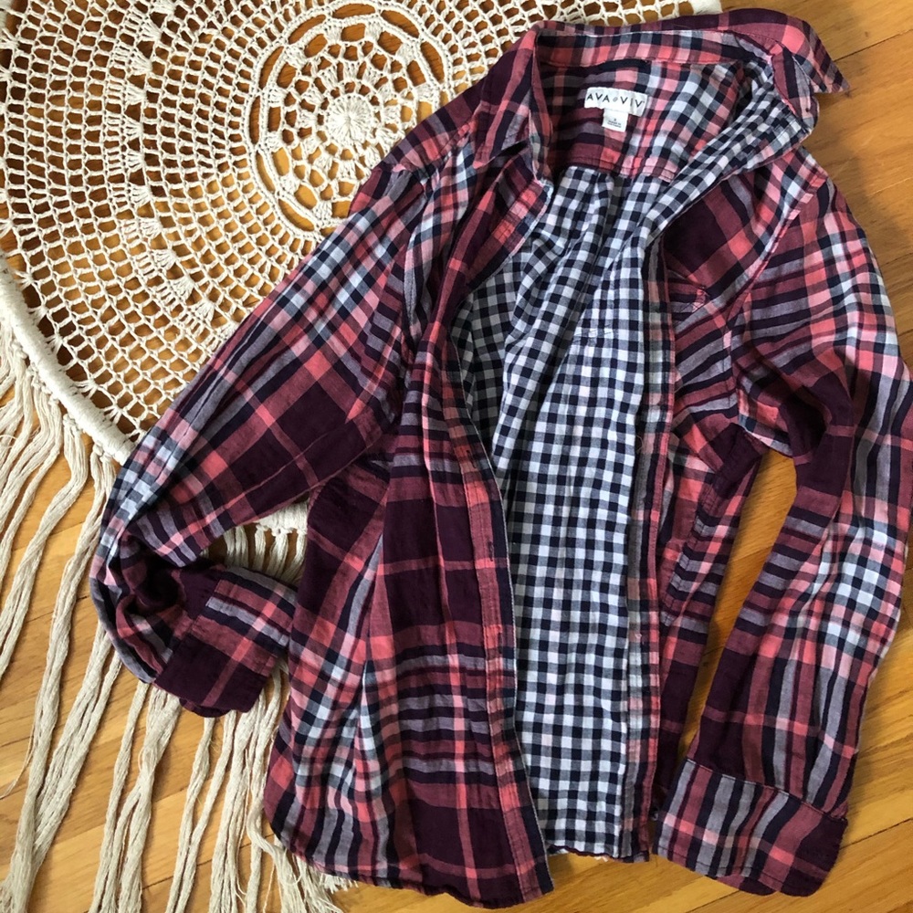 Ava & Viv Flannel